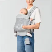 Cybex Voetenzak - Laya - Mist Grey - - OneSize - Draagzakken