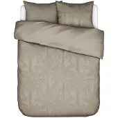 Essenza Dekbedovertrek Palma Taupe Satijn-200 x 200 / 220 cm | 2-Persoons
