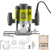 MoonDrop Elektronik freesmachine 1200W, Ø 6 en 8 mm