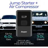 Energizer – Bandenpomp en Jumpstarter