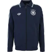 Adidas Sportsweatvest 'DFB' navy / wit