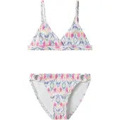 Name it Bikini 'NKFZIZZA' violetblauw / orchidee / rosa / wit