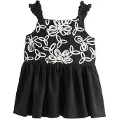 Next Top zwart / wit
