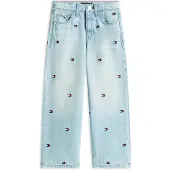 Tommy Hilfiger Jeans lichtblauw / donkerblauw / rood / wit
