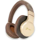 GUESS 4G Script Logo - Bluetooth Stereo Over-Ear Koptelefoon - Bruin