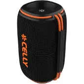 Celly AURA10WOR, 10 Watt, Draadloze, USB-C, Stereo, Draagbare speaker, Zwart, Kunststof