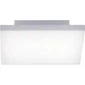 Paul Neuhaus LED-plafondlamp Frameless, dimbaar, wit / opaal, Woon-/ Eetkamer, metaal, Modern, LED plafondlamp