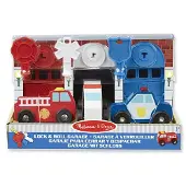 Melissa & Doug Speelgoed Garage van Hout met Sleutels en Auto's