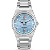Swiss Military Hanowa herenhorloge, zilver, modelnummer SMH-SMWGL0006904