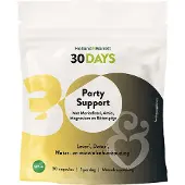 Holland & Barrett 2+1 gratis | 30DAYS Party Support - 30 capsules