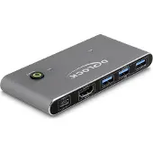 DeLOCK HDMI KVM Switch 8K 60 Hz met USB 5 Gbps -