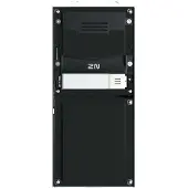 2N IP-Verso2.0 Basiseinheit (mit Kamera) Accessoires voor deurintercom Zwart