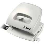 Leitz NeXXt Mini Perforator - Perforeert tot 16 vel - Extra handgreep en scherpe stansen - Wit