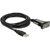 DeLOCK USB A naar RS232 3 meter -