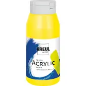 Kreul Solo Goya Triton Acrylverf Genuine Light Yellow 750 ml 1 stuk