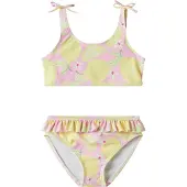 Name It Mini Bikini 'NMFZilua' limoen / lichtgroen / rosa / wit