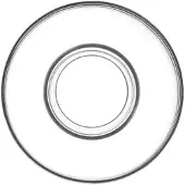 LAV – theeglazen schoteltjes – Vera – set van 6 – transparant – rond