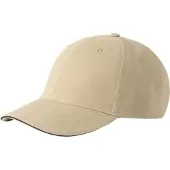 Babista Baseballpet beige, Effen