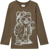 s.Oliver Shirt bruin / zilver