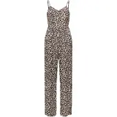 ONLY Jumpsuit 'ONLNova' beige / zwart