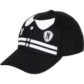 KARACTERMANIA Hoed 'Varsity ' zwart / wit