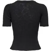 ONLY - ONLNICOLE LIFE SS O-NECK SCALLOP TOP JRS - Meisjes - Blouses