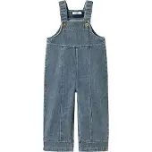 Name it Loose-fit Denim Tuinbroek 104 EU Meisjes