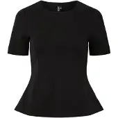 Pieces Shirt 'PCLilu' zwart