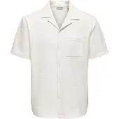 Only & Sons Overhemd 'ONSKian' wit
