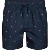 Petrol Industries Zwemshorts 'Relámpago' blauw / pink