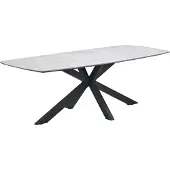 Garden Impressions Fiore tuintafel 220x100xH72 cm - donker grijs