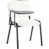 BellaFurn Bezoekersstoel met inklapbaar werkblad – Stijlvolle wachtruimtestoel, optimaal zitcomfort