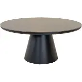 Lesli Living Daxx eettafel Ø120 cm - matt antraciet