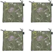 Madison Zitje universeel rits ca. 40x40 cm Donna green canvas Eco plus natural outdoor finishing