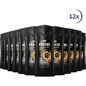 Axe Dark Temptation Showergel - 12 x 400 ml - Voordeelverpakking