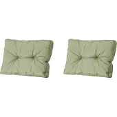 Madison florance rugkussen panama sage ca. 43x60 cm set van 2