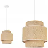 Light11 HOME Hanglamp, plafondlamp, lampenkap, boho-stijl, jute