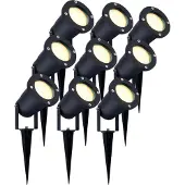 LEDVION - 9X LED Prikspots - IP65 - 5W - 2700K - 1M