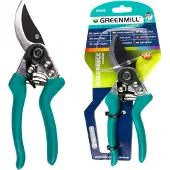 Greenmill - Handmatige Snoeischaar - 21,5 cm - Tefloncoating - Ø 15 mm