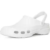Ladeheid Clogs - Tuinschoenen - Lichte – Unisex – Wit – 43 - LA-LMG-885-Doctor2