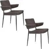 Dutchbone eetkamerstoel (set van 2) Portland