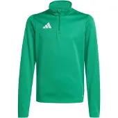 Adidas Entrada 26 Training Half Zip Sweatshirt Groen 9-10 Years Kinderen