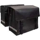Beck Nostalgic - Fietstas - Zwart - mat - 52L