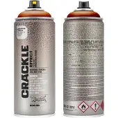 Montana Cans Crackle Verf KOPER BRUIN spuitbus 400ml