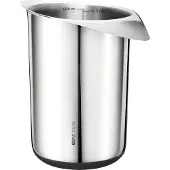 GEFU MERO Mengkom – 1,5 Liter – RVS met Antislip Bodem – Met Schenktuit