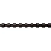 Fellowes Plastic Bindrug Rond 10mm - Zwart (25 stuks)