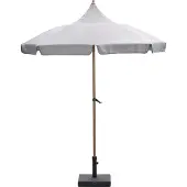 Garden Impressions Aloha stokparasol taupe - Ø200 cm