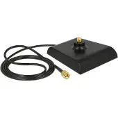 DeLOCK Zwarte standaard voor 1 SMA antenne - 1 meter
