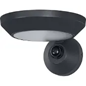 Osram LED-sensor-buitenwandlamp ENDURA STYLE grijs 18 cm IP65, alu / grijs / zink, Aluminium, Modern, Wandlamp buiten