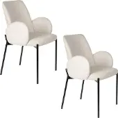 Housecraft living eetkamerstoel (set van 2) Tjarda